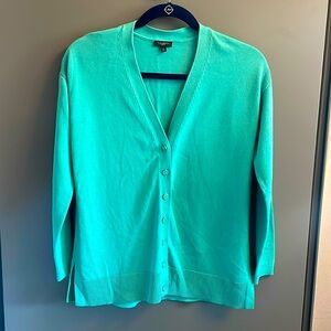 Talbots, Size SP, Light green, Cardigan